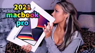 NEW MACBOOK PRO UNBOXING + where i get my jewelry