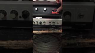 Univox Solid State Bass Head Test