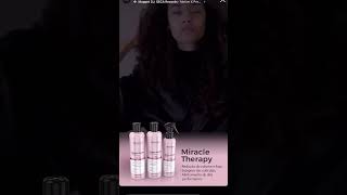 Prohall MIRACLE THERAPY KIT- Protein Hair straightener #braziliankeratin #brazilianblowout