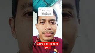 Cara cek bansos yapi #pkh #bpnt