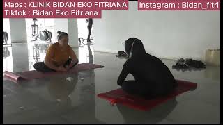 BISA BANGETT - Privat Homecare Senam / Yoga Hamil  Bunda Echa - Klinik Bidan Eko Fitriana