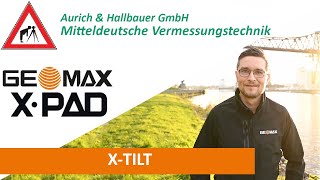 GeoMax X-Pad Tutorial – X-TILT - TPS