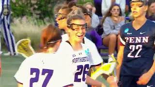 Northwestern vs Penn | 2024 NCAA Women's Lacrosse Tournament | Quarterfinal Highlights