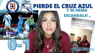 CRUZ AZUL PIERDE VS PUEBLA| 0-1| JORNADA 2 | REACCIONES