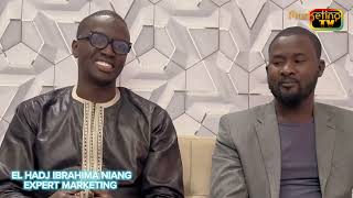 MARKETING TV MONDE LAYE BAMBA SECK ET EL HADJ IBRAHIMA NIANG  LE MARKETING EN WOLOF