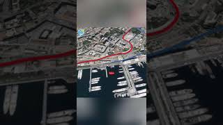 🇲🇨Monaco Grand Prix 2024 Track Layout #f1 #shorts