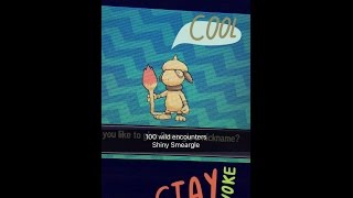 FOUND SHINY SMEARGLE  | Vlogmas 2016 Day 3