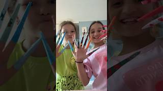 💅NEW NAILS!!!!!💅NAILS FOR KIDS😂😂 @LizaStarDance #kidsvideo #kidvlogger #dancekid #kidscontent