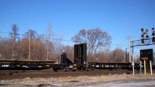 IHB # 4012 Leads a manifest through Dolton,Illinois