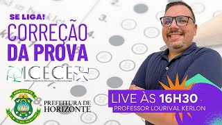 🔴[AO VIVO] Questões da banca ICECE - Prova Horizonte - Informática - Prof. Lourival Kerlon