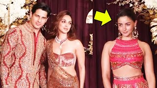 Sidharth Malhotra And Kiara Advani IGNORE Alia Bhatt At Manish Malhotra Diwali Party