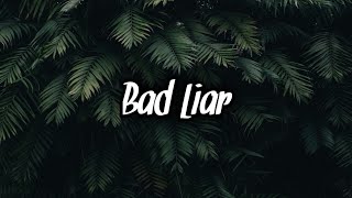 Bad liar imagine dragons lirik & cover