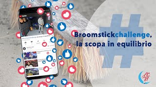 #Broomstickchallenge, la scopa in equilibrio