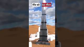 बुर्ज खलीफा गिर जाए तो क्या होगा? | Burj Khalifa collapse | #dubai#shorts #youtubeshorts