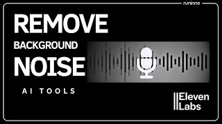 How to remove audio noise in 1 minute (AI TOOLS)