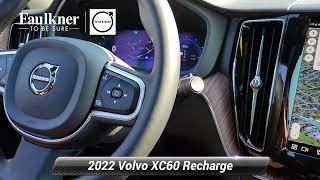 Certified 2022 Volvo XC60 Recharge Inscription Expression, East Petersburg, PA N1915396