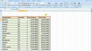 Cours Excel N°5