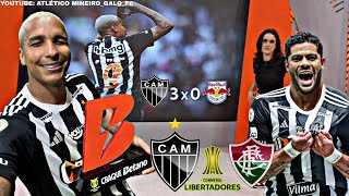 REPERCUSSÃO DA VITÓRIA DO ATLÉTICO-MG 3X0 BRAGANTINO, GALO X FLUMINENSE