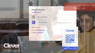 Student: Log in Through the Clever Portal