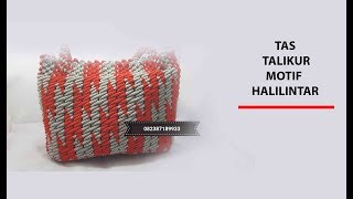 Tas Tali Kur Motif Halilintar