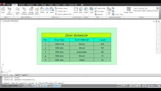 Sharing Excel Sheet in AutoCAD --  in Arabic