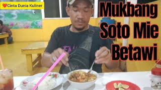 MUKBANG SOTO MIE ASLI BETAWI #viral #trending #video #food #mukbang #kuliner #streetfood #sotomie