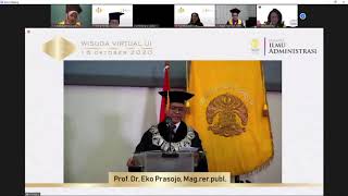 Wisuda Fakultas FIA UI - Sarjana Tahun Akademik 2019/2020