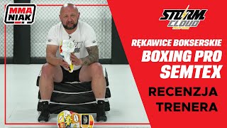 Rękawice bokserskie StormCloud Boxing Pro SEMTEX - recenzja trenera Piotra Jeleniewskiego