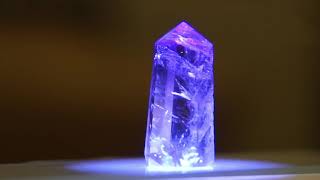 Amethyst six facets cut