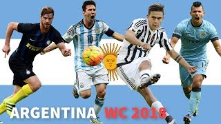 Confirm⚽ Argentina Football 23-Man Squad for World Cup 2018 ⚽ Football News Now