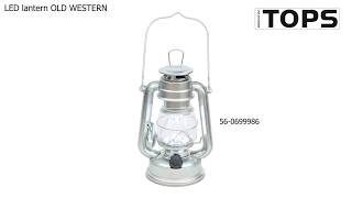 LED lantern OLD WESTERN