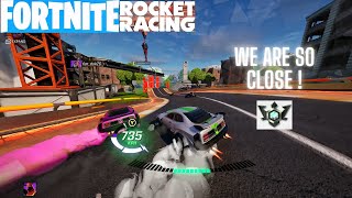 Getting Closer ( Fortnite Rocket Racing ) ROAD TO ELITE