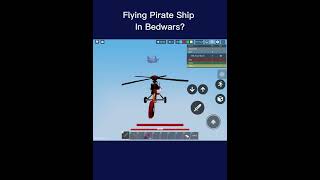 NEW Flying Pirate ship in BEDWARS #shorts #roblox #bedwars