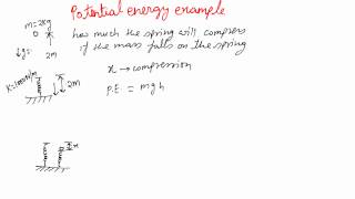 Potential Energy - Example 1