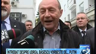 Întrebat despre Udrea, Băsescu vorbeşte despre Vladimir Putin (HD)