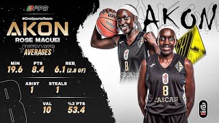 Akon Rose Macuei - Liga Betclic Portugal 23-24 (Quinta Dos Lombos)