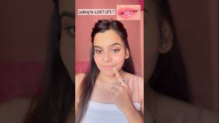 Looking for a JUICY LIPS 👄 ? #shortsday #juicylips #makeuphacksforgirls #cherryjain #lipglossasmr