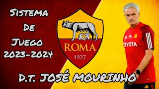 Así jugaba la Roma de José Mourinho 🇮🇹 (2023-2024)