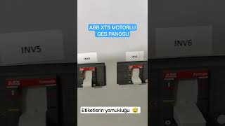 260 Kw 6 İnv girişli Abb XT5 Motorlu Cm Ufd röleli Pano