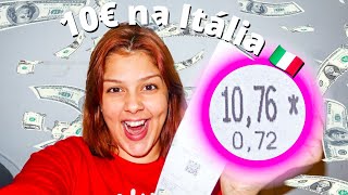 O que eu compro com 10€ na Itália ? 🇮🇹