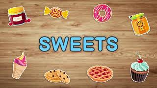 Sweets Vocabulary in English