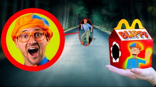 Do Not Order BLIPPI HAPPY MEAL From MCDONALDS AT 3AM! *BLIPPI IN REAL LIFE!*