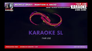 Michele Bravi - Mantieni il bacio - karaoke (SL) con cori