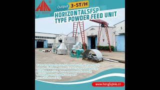 Horizontal Powder Feed Processing Unit