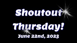 Shoutout Thursday - June 22nd, 2023 - #locksport