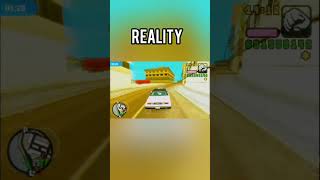 EXPECTION VS REALITY IN GTA GAMES | #gta #shorts #gta5