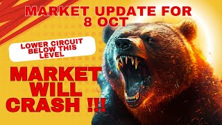 Market Update For 8 th Oct #nifty #niftyanalysis