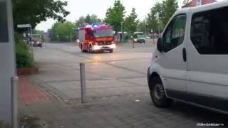 [Einsatz] Brand in Dinkellager Gronau + Einsatzfahrt