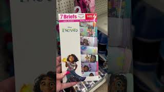 NEW DISNEY ENCANTO Girls briefs 7 pack @ Dollar Tree #dollartree #disney #shopping #girls