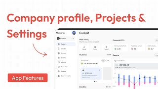 Get Organized: Manage Projects, Company Profile & Settings in Numarics